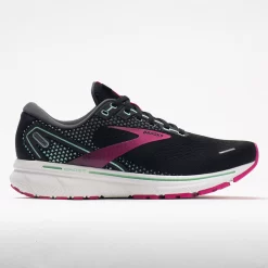 Brooks Ghost 14 Women's Black/Pink/Yucca
