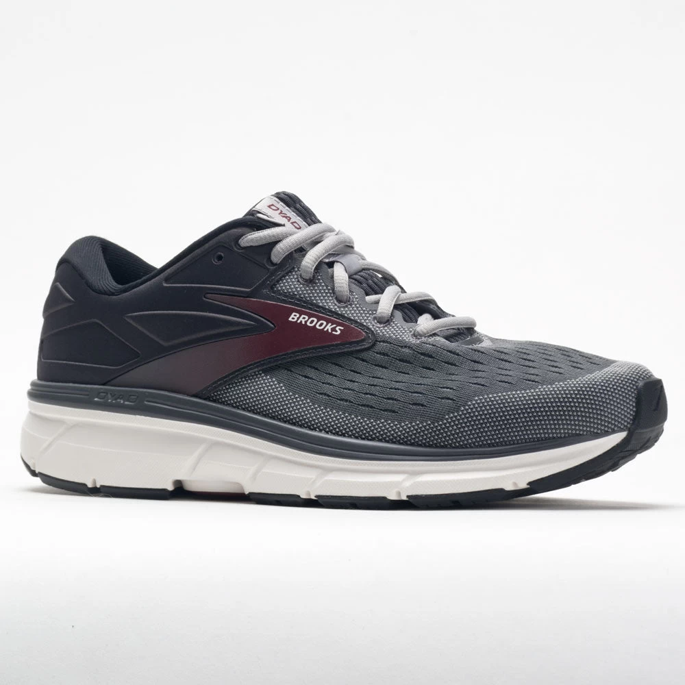Brooks Dyad 11 Men's Blackened Pearl/Alloy/Red 5 Brooks Dyad 11 Men's Blackened Pearl/Alloy/Red - Image 5