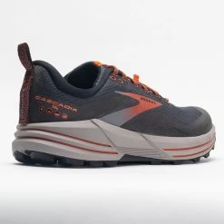 Brooks Cascadia 16 GTX Men's Black/ebony/Cinnabar -On Running Store 047327 6