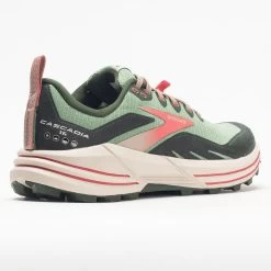 Brooks Cascadia 16 Women's Basil/Duffel Bag/Coral -On Running Store 047329 6