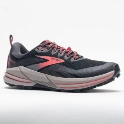 Brooks Cascadia 16 GTX Women's Black/Blackened Pearl/Coral -On Running Store 047331 5
