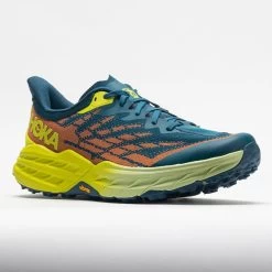 HOKA Speedgoat 5 Men's Blue Coral/Evening Primrose -On Running Store 047736 5