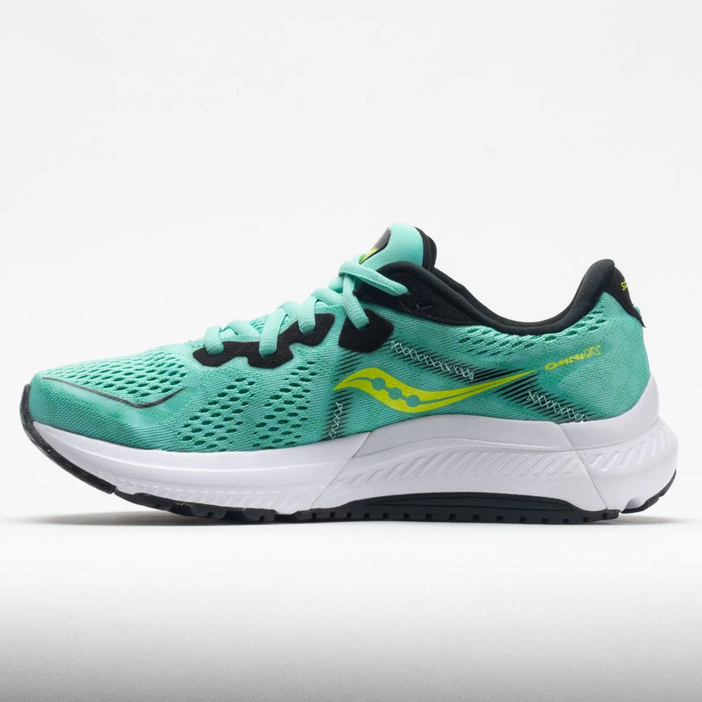 Saucony Omni 20 Women's Cool Mint/Acid 2 Saucony Omni 20 Women's Cool Mint/Acid - Image 2