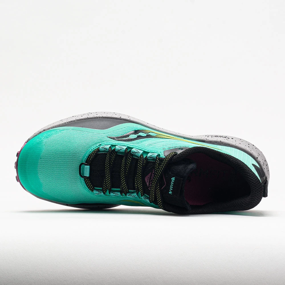 Saucony Peregrine 12 Women's Cool Mint/Acid 3 Saucony Peregrine 12 Women's Cool Mint/Acid - Image 3