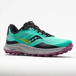 Saucony Peregrine 12 Women's Cool Mint/Acid 10 Saucony Peregrine 12 Women's Cool Mint/Acid -On Running Store 048046 5
