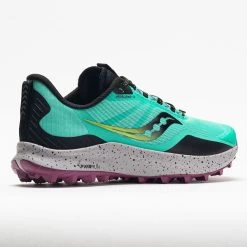 Saucony Peregrine 12 Women's Cool Mint/Acid 11 Saucony Peregrine 12 Women's Cool Mint/Acid -On Running Store 048046 6