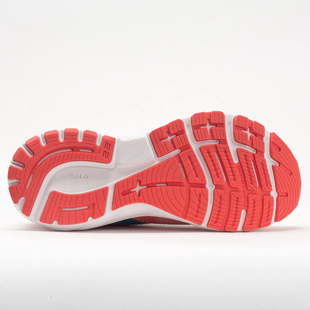 Brooks Adrenaline GTS 22 Women's Coral/Latigo Bay/White 4 Brooks Adrenaline GTS 22 Women's Coral/Latigo Bay/White - Image 4
