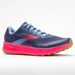 Brooks Catamount Women's Deep Cobalt/Diva Pink/Oyster Mushroom -On Running Store 048219 5