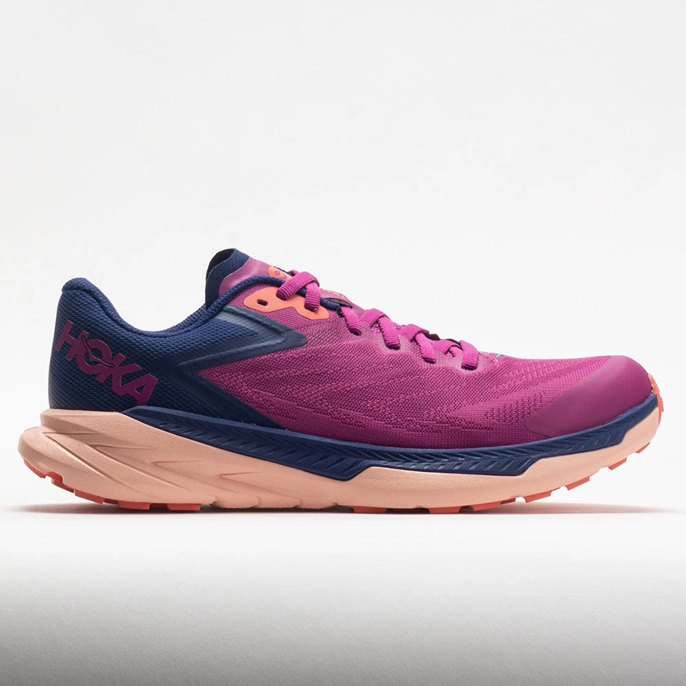 HOKA Zinal Women's Festival Fuchsia/Bellwether Blue 1 HOKA Zinal Women's Festival Fuchsia/Bellwether Blue