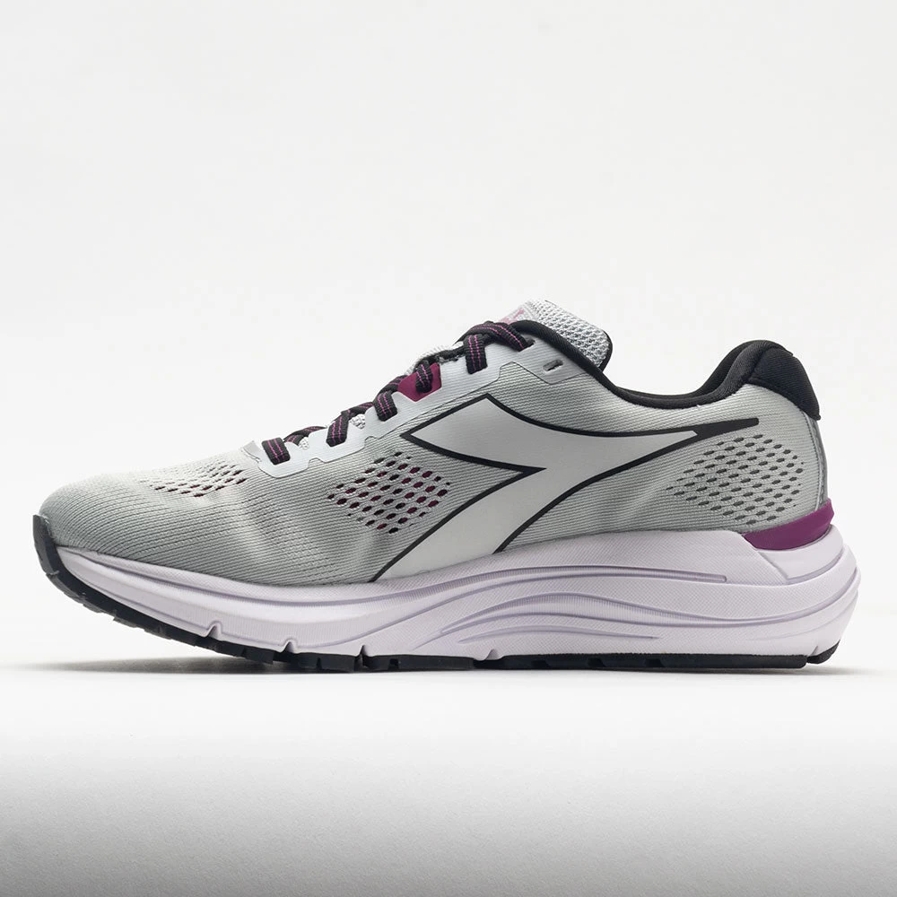 Diadora Mythos Blushield Vortice 7 Women's Silver Dd/Black/White 2 Diadora Mythos Blushield Vortice 7 Women's Silver Dd/Black/White - Image 2