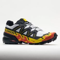Salomon Speedcross 6 Men's White/Black/Empire Yellow 10 Salomon Speedcross 6 Men's White/Black/Empire Yellow -On Running Store 048962 5