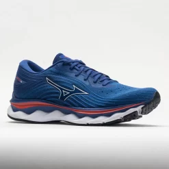 Mizuno Wave Sky 6 Men's Turkish Sea/White -On Running Store 049118 5