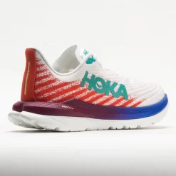 HOKA Mach 5 Men's White/Flame -On Running Store 049256 6