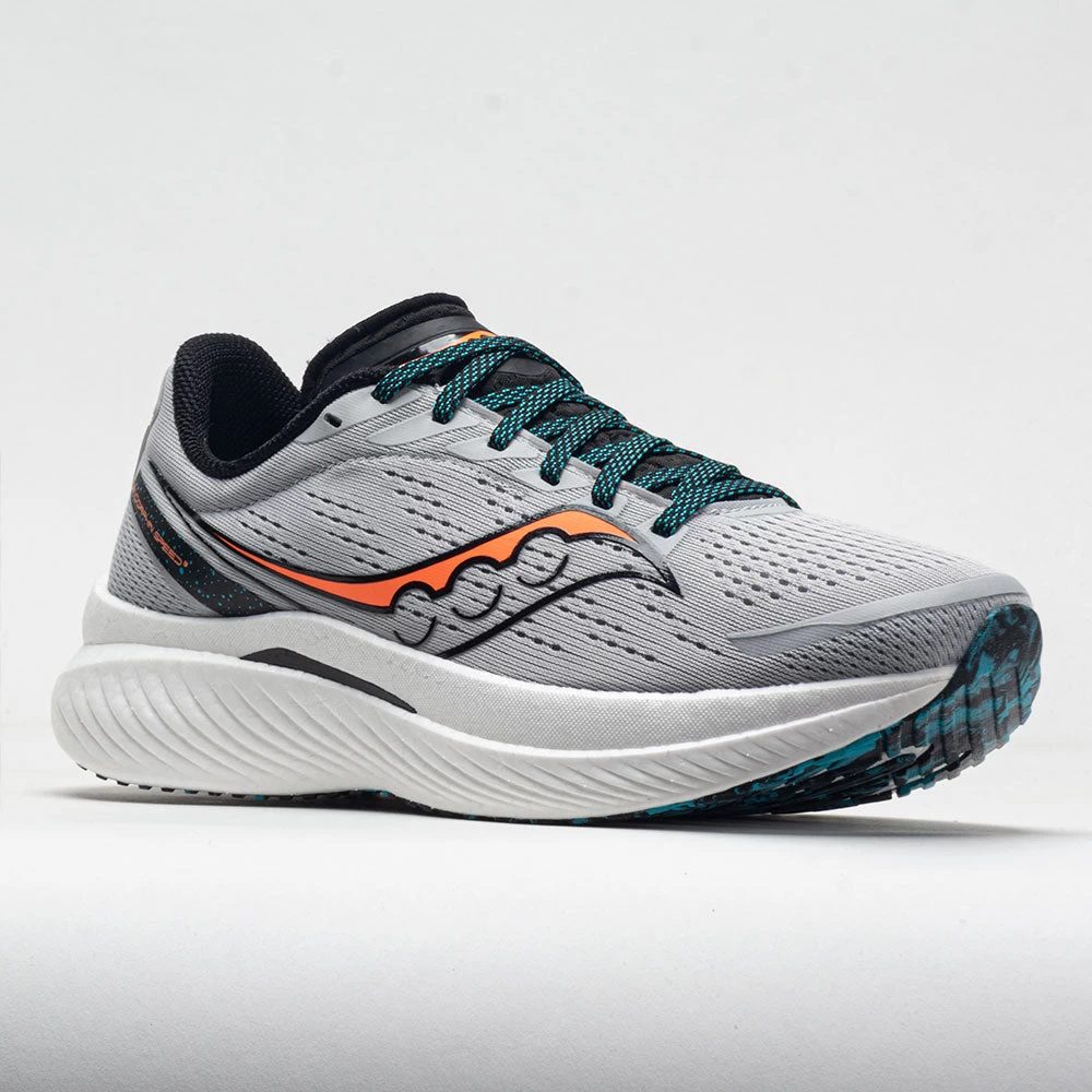 Saucony Endorphin Speed 3 Men's Concrete/VIZI 5 Saucony Endorphin Speed 3 Men's Concrete/VIZI - Image 5