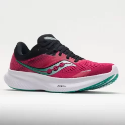 Saucony Ride 16 Women's Rose/Black -On Running Store 049351 5