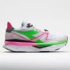 Diadora Atomo V7000 Women's White/Green Fluo/Pink Fluo
