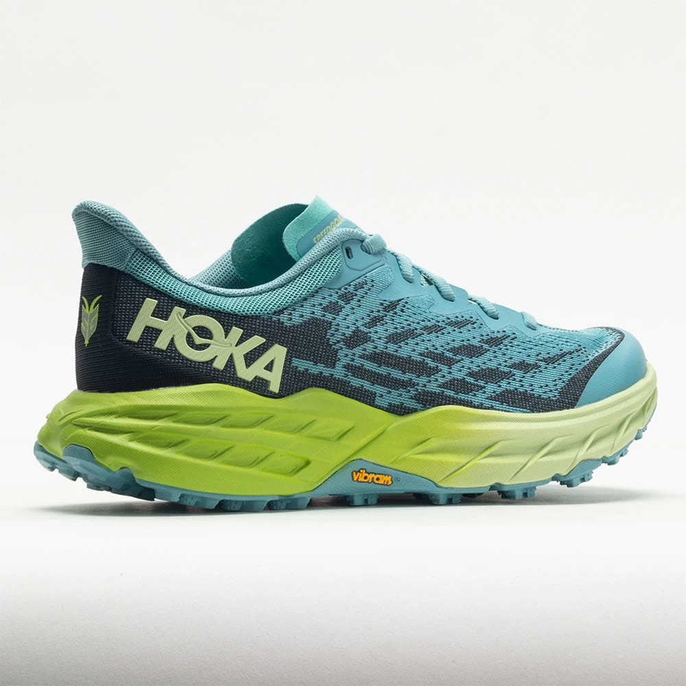 HOKA Speedgoat 5 Women's Coastal Shade/Green Glow 6 HOKA Speedgoat 5 Women's Coastal Shade/Green Glow - Image 6
