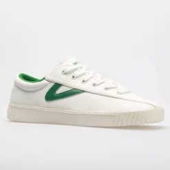 Tretorn Nylite Plus Canvas Women's Vintage White/Green -On Running Store 114564 5