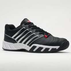 K-Swiss Bigshot Light 4 Men's Black/White Poppy Red -On Running Store 116387 5
