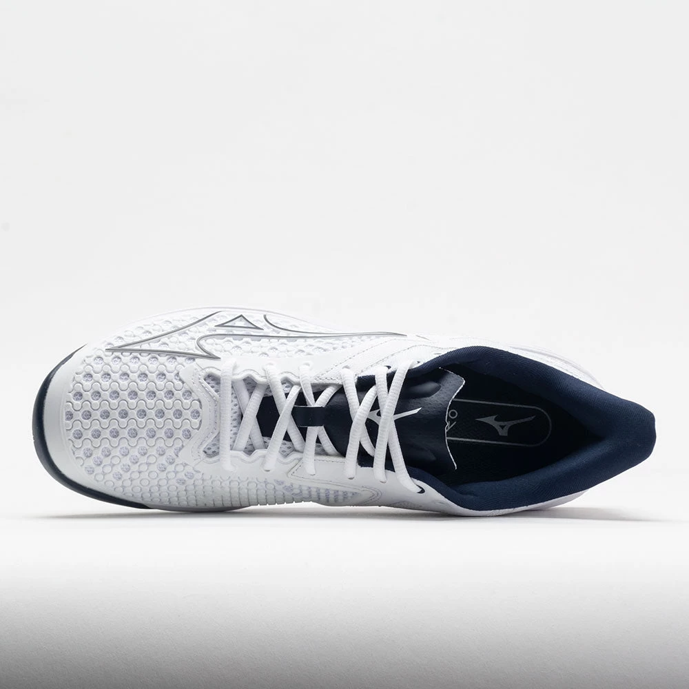 Mizuno Wave Exceed Tour 5 AC Men's White/Dress Blue 3 Mizuno Wave Exceed Tour 5 AC Men's White/Dress Blue - Image 3
