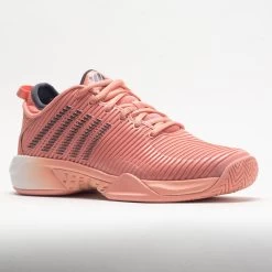 K-Swiss Hypercourt Supreme Women's Peach Amber/White/Asphalt -On Running Store 116663 5