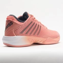 K-Swiss Hypercourt Supreme Women's Peach Amber/White/Asphalt -On Running Store 116663 6