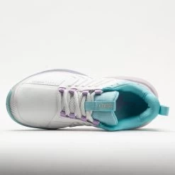 K-Swiss Ultrashot 3 Women's Brilliant White/Angel Blue/Sheer Lilac -On Running Store 116899 2