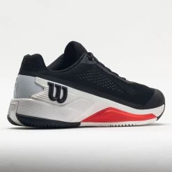Wilson Rush Pro 4.0 Men's Black/White/Poppy Red -On Running Store 116934 6