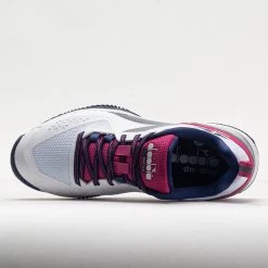 Diadora Blushield Torneo 2 Clay Women's White/Blueprint/Pink Yarrow 8 Diadora Blushield Torneo 2 Clay Women's White/Blueprint/Pink Yarrow -On Running Store 117022 2