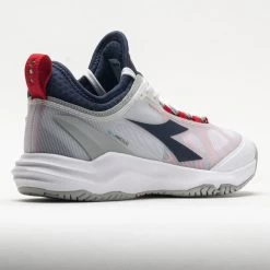 Diadora Blushield Fly 4+ Men's White/Blue Corsair/Fiery Red 11 Diadora Blushield Fly 4+ Men's White/Blue Corsair/Fiery Red -On Running Store 117031 6