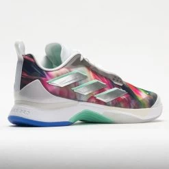 Adidas AvaCourt Women's White/Silver Metallic/Pulse Mint -On Running Store 117045 6