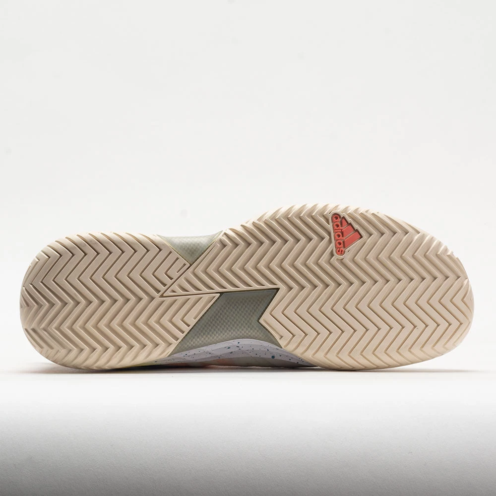 Adidas Adizero Ubersonic 4 Men's Off White/Taupe/Acid Orange 4 Adidas Adizero Ubersonic 4 Men's Off White/Taupe/Acid Orange - Image 4