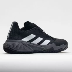 Adidas Barricade Clay Men's Black/White/Grey -On Running Store 117060 6