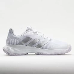 Adidas CourtJam Control Women's White/Silver Metallic/White