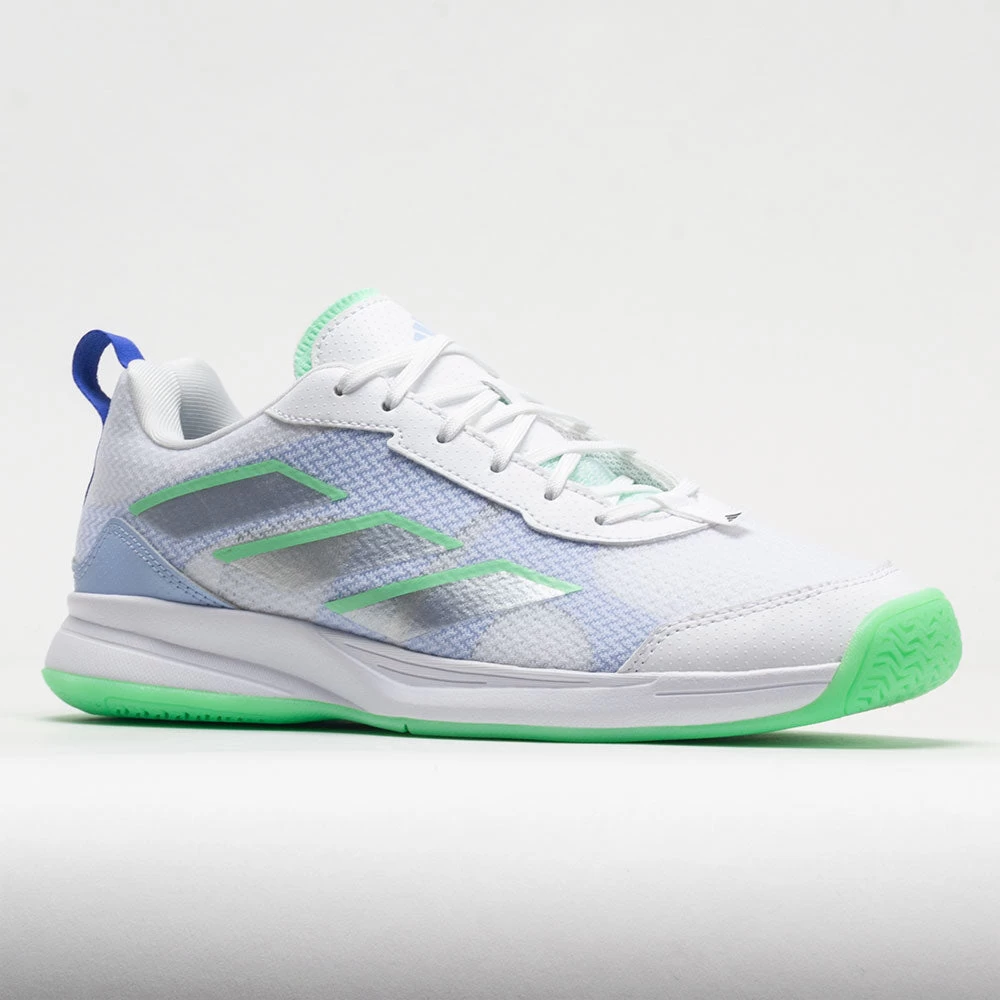 Adidas AvaFlash Women's White/Silver Metallic/Pulse Mint 5 Adidas AvaFlash Women's White/Silver Metallic/Pulse Mint - Image 5