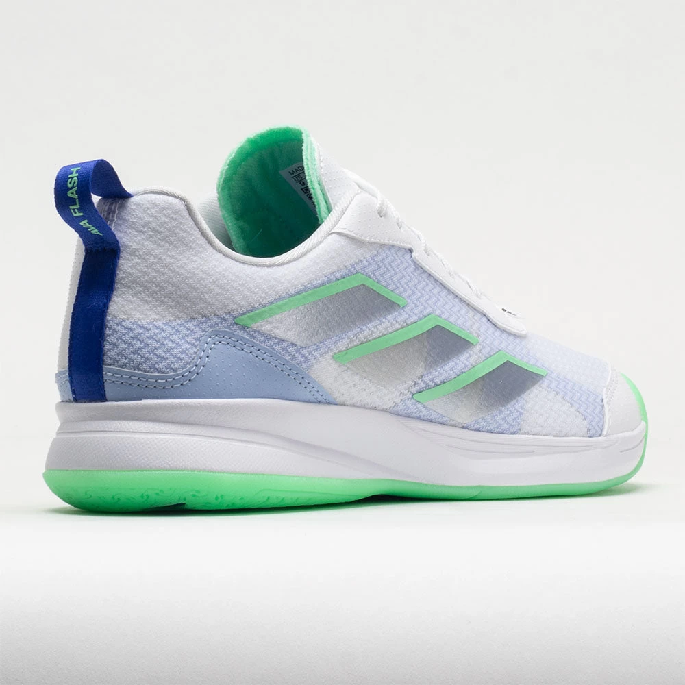 Adidas AvaFlash Women's White/Silver Metallic/Pulse Mint 6 Adidas AvaFlash Women's White/Silver Metallic/Pulse Mint - Image 6