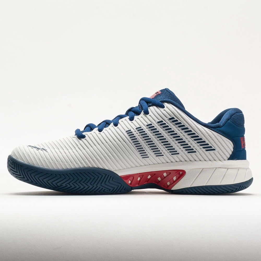 K-Swiss Hypercourt Express 2 Men's Blanc De Blanc/Blue Opal/Lollipop 2 K-Swiss Hypercourt Express 2 Men's Blanc De Blanc/Blue Opal/Lollipop - Image 2