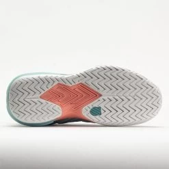 K-Swiss Ultrashot 3 Women's Blanc De Blanc/Mile Blue/Desert Flower -On Running Store 117133 4