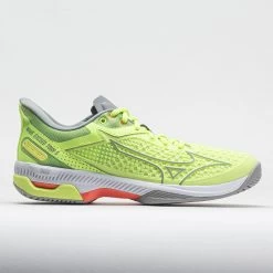 New Release 1 Mizuno Wave Exceed Tour 5 AC Women's Neo Lime/Ultimate Gray