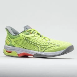 Mizuno Wave Exceed Tour 5 AC Women's Neo Lime/Ultimate Gray -On Running Store 117141 5