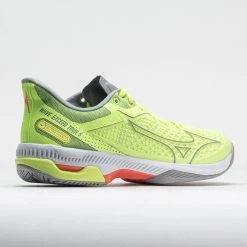 Mizuno Wave Exceed Tour 5 AC Women's Neo Lime/Ultimate Gray -On Running Store 117141 6