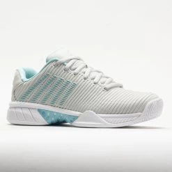 K-Swiss Hypercourt Express 2 Women's Vaporous Gray/White/Blue Glow 10 K-Swiss Hypercourt Express 2 Women's Vaporous Gray/White/Blue Glow -On Running Store 117154 5