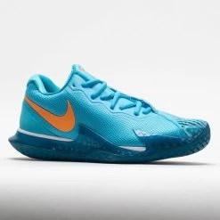 Nike Zoom Vapor Cage 4 Rafa Men's Baltic Blue/Vivid Orange -On Running Store 117244 5