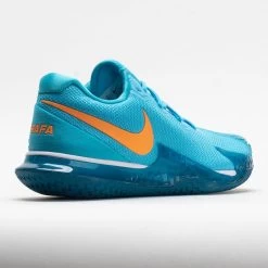 Nike Zoom Vapor Cage 4 Rafa Men's Baltic Blue/Vivid Orange -On Running Store 117244 6