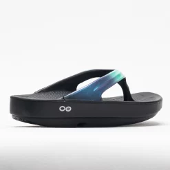 OOFOS OOlala Luxe Women's Black/Atlantis -On Running Store 570569 6