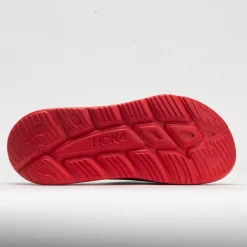 HOKA Ora Slide 3 Unisex Bellwether Blue/Red Alert -On Running Store 570614 4