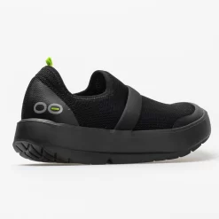 OOFOS OOmg Low Women's Black/Black -On Running Store 630882 6