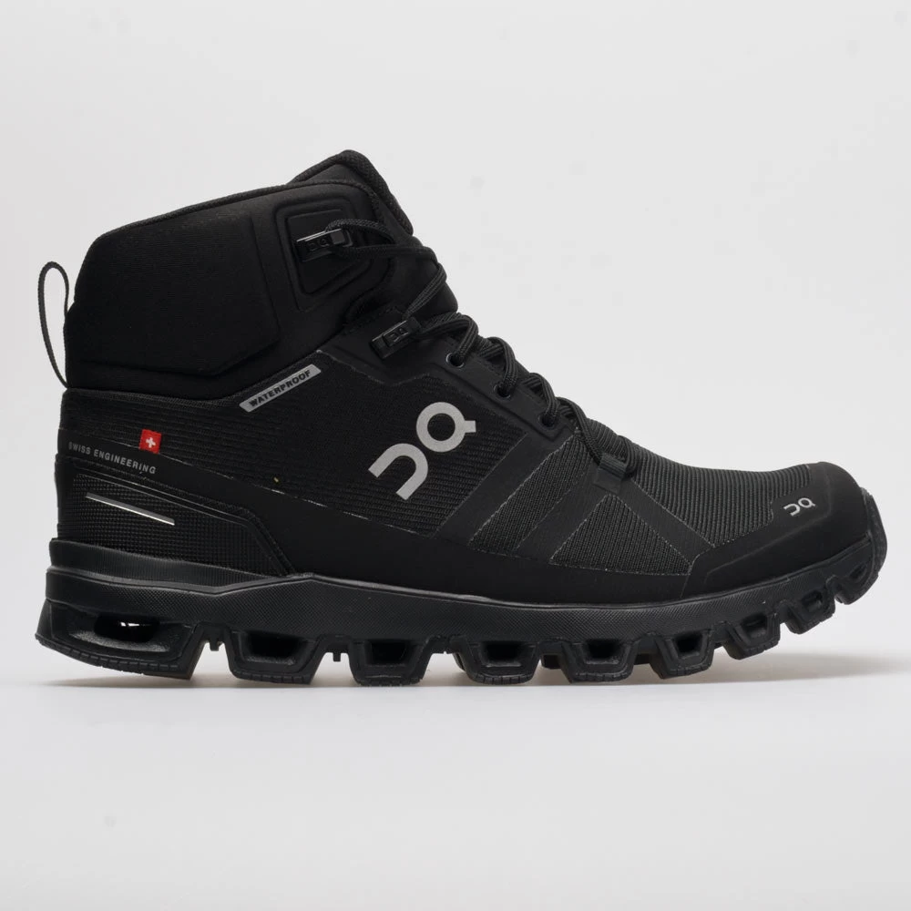 On Running On Cloudrock Waterproof Men's All Black 1 On Running On Cloudrock Waterproof Men's All Black