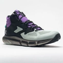 Salomon Predict Hike Mid GTX Men's Black/Aqua Gray/Roayl Lilac -On Running Store 631209 5