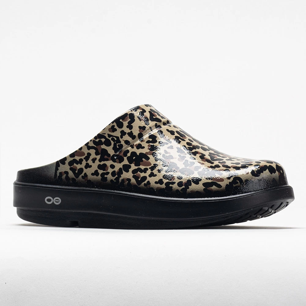 OOFOS OOcloog Limited Women's Black Leopard 5 OOFOS OOcloog Limited Women's Black Leopard - Image 5